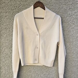 Gentle Herd Cream Wool Cardigan